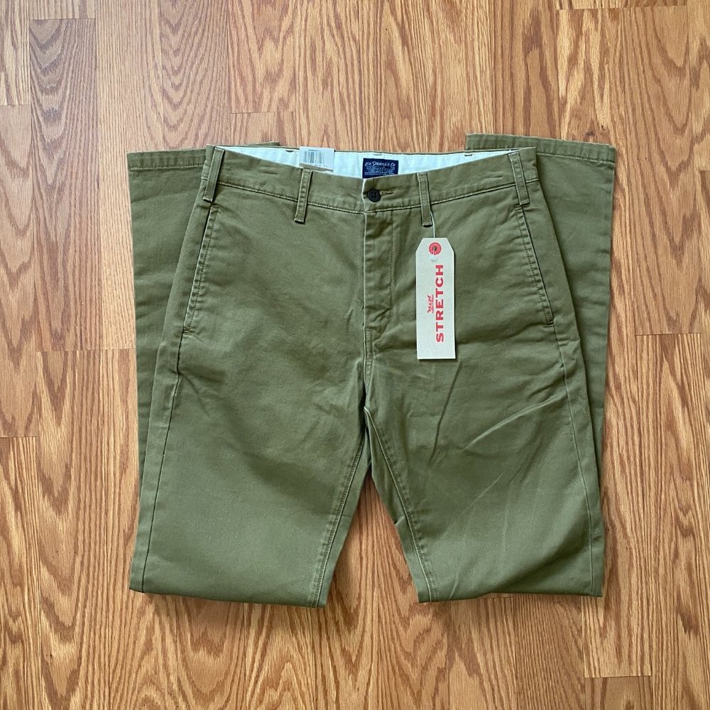 LEVI’S Levis Mens 511 Slim Fit Welt Chino Pants M - Picture 2 of 7